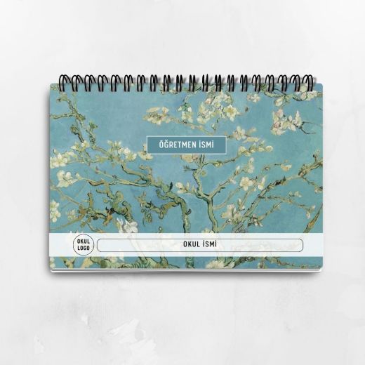 Van Gogh Badem Ağacı Haftalık Planlayıcı resmi