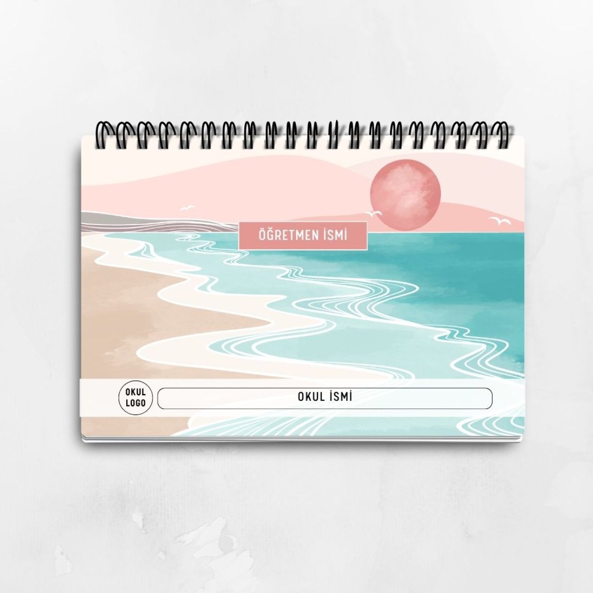 Pembe Boho Haftalık Planlayıcı resmi