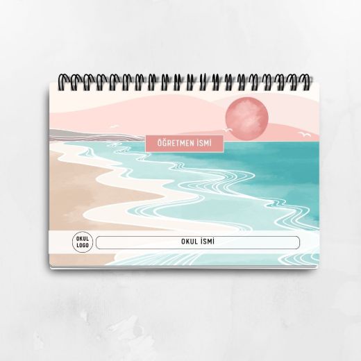 Pembe Boho Haftalık Planlayıcı resmi