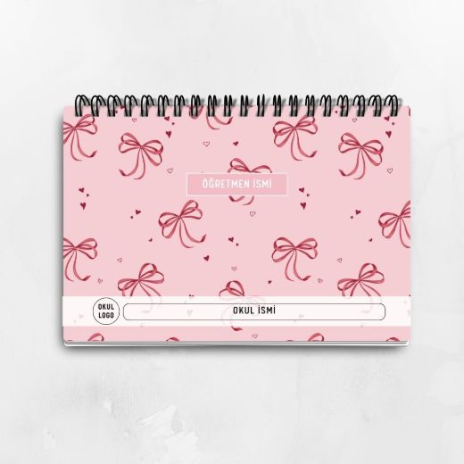 Pembe Fiyonk Haftalık Planlayıcı resmi