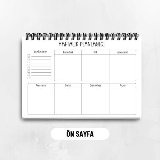 Balinalar Haftalık Planlayıcı resmi