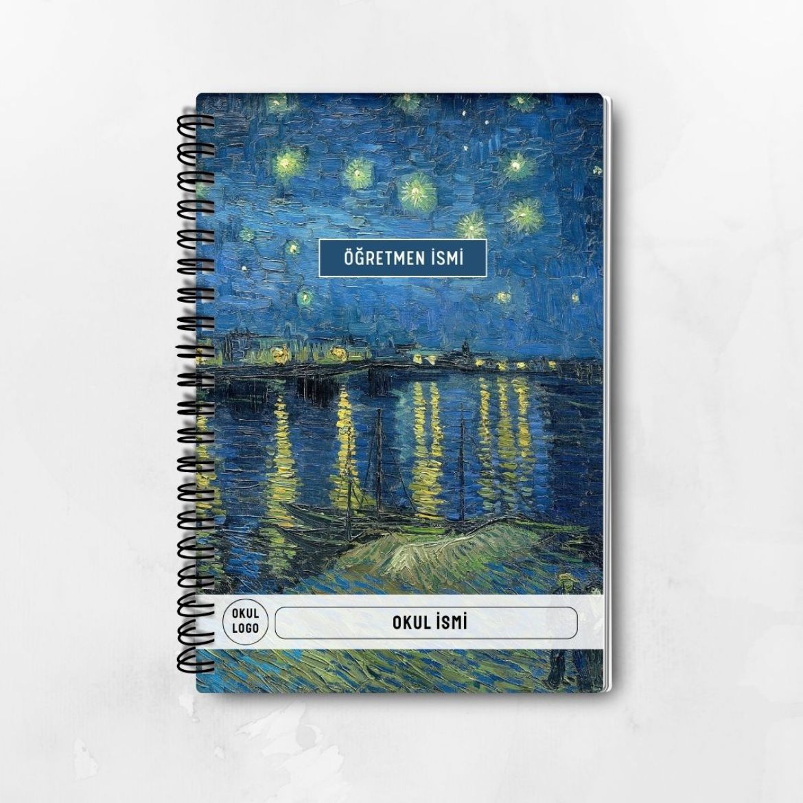 Van Gogh Ren Nehri Günlük Planlayıcı resmi